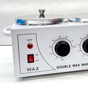 Calentador <span class=keywords><strong>de</strong></span> Cera <span class=keywords><strong>de</strong></span> Doble Quemador con Temperatura Ajustable Banafen para Depilación Facial y Calentamiento <span class=keywords><strong>de</strong></span> Moxibustión con <span class=keywords><strong>Barro</strong></span> (101W-300W) - Product Image 2