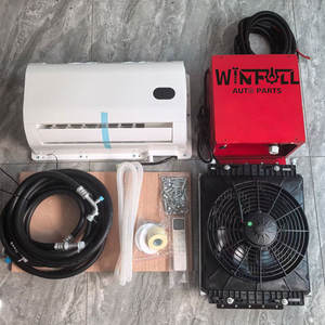Kit de Compresor de Aire Acondicionado WIN FULL WFC2602-HH24 de 24V CC de Alta Capacidad de Refrigeración para Camiones, Autocaravanas, Remolques y Vehículos Recreativos - Sistema Oculto - Product Image 4