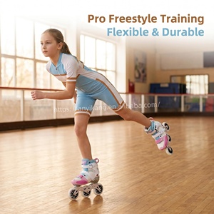 Patins à roulettes 3 roues en fibre de carbone réglables professionnels durables - Product Image 5