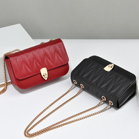 Sac à bandoulière matelassé mini pour femme, sac à main de luxe tendance, petit sac bandoulière, sac à rabat polyvalent pour téléphone quotidien