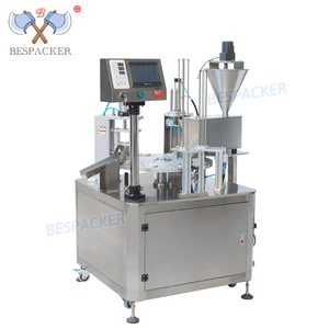 High Speed Electric Automatic Rotary Coffee <strong>k</strong> <strong>Cup</strong> Filling &amp; Sealing <strong>Machine</strong> - Product Image 3