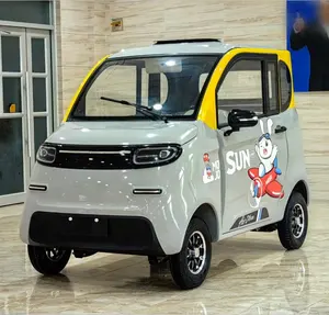 New Energy 4 Wheeler High Speed Auto Motor Electric Car For Adults
