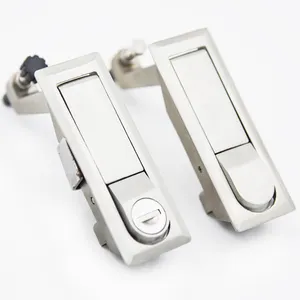 MS719 pulsante leva piatta serratura a scatto per porta serratura a scatto per pannello elettrico senza chiave serratura di sicurezza grilletto elettrico serratura a scatto