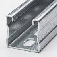 Support de montage solaire H2 solar 41*41 en acier profilé Q235B, épaisseur 2,0 mm et 2,5 mm