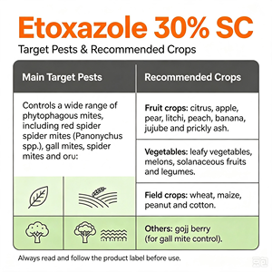 Pesticida Agroquímico Etoxazol 30% SC Especialmente para Acaricidas - Product Image 4