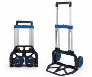 Foldable Platform Hand Cart Rolling <b>Trolley</b> <b>Metal</b> Industrial OEM Utility Carrier for Moving Cartons Office Warehouse - Product Image 2