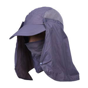 Chapeau de pêcheur respirant à protection UV 360 degrés pour l'extérieur, séchage rapide, chapeau de soleil d'été pour hommes et femmes, activités de pêche et de randonnée - Product Image 1