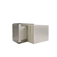 Panneau de conduit de climatisation pré-isolé, conduits HVAC, feuille d'aluminium composite PID, conduits PIR, panneaux en mousse avec feuille d'aluminium de 60-80 microns