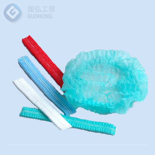 Best New Products Of 2024 Blue and White Disposable Hair Net For Restaurant