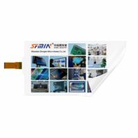 Yeni 32 İnç Şeffaf Kapasitif LED Film İnteraktif Tablet USB Parmak Dokunmatik Ekran Nano Su Geçirmez Folyo Film Seri