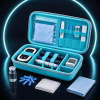 Estuche Organizador Personalizado de EVA para Insulina y Péptidos, Impermeable, para Viajes Médicos, con Inserto de Espuma EVA, para Venta al por Mayor con Logotipo