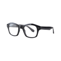 Monturas Ópticas de Acetato Extra Grandes Estilo Vintage, Gafas de Moda Unisex con Montura Gruesa, Monturas para Lentes Graduadas al por Mayor