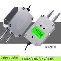 Capteur de pression différentielle Wind 4-20mA 0-10V 50pa 10kpa 1Kpa, transmetteur de pression IP65 QDF70B