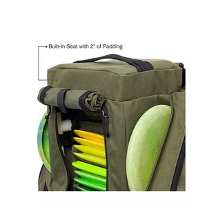 Custom Lightweight Waterproof <b>Disc</b> Golf Backpack Outdoor Sports Durable Resistant <b>Flying</b> <b>Disc</b> Practice Backpack Redheart CY26678 - Product Image 3