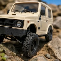 Jouets RC pour adultes, SUV compact tout-terrain vintage en alliage, télécommandé 4x4, étanche, pour intérieur/extérieur, qualité hobby, cadeau, EN71 CE