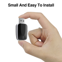 Adaptador Inalámbrico Grandnavi Mini CarPlay USB con Bluetooth y WIFI, Compatible con Música, Google Maps y Llamadas para Mazda, VW y Hyundai