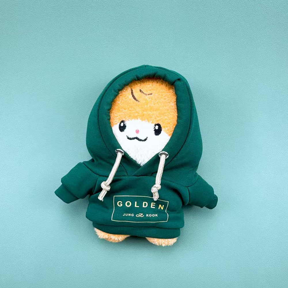 KPOP Jungkook GOLDEN Solo Album Light Stick Cover Cape Plush Toys