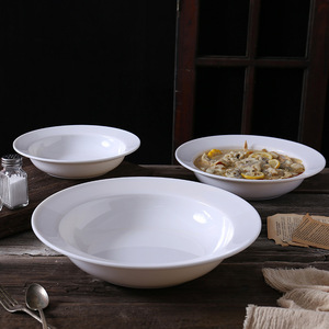 A8 Melamine Vegetable Bowl, Hotel Bowl, Fish <b>Pot</b>, Commercial Sauerkraut Fish Bowl, Imitation Porcelain Soup Bowl, <b>Large</b> Bowl, - Product Image 3