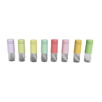 Sérum de soin de la peau 3ml 5ml 7ml 10ml Flacons en verre pour mélange de gouache avec bouteille d'essence lyophilisée à double chambre avec joint à bouchon à vis