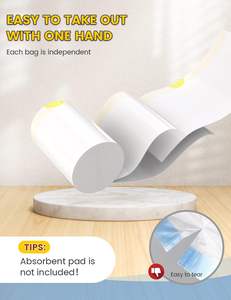 Kantong Sampah Sekali Pakai untuk Toilet Portabel, Cocok untuk Semua Jenis Kursi Toilet, Ember, dan <span class=keywords><strong>Bedpan</strong></span> Standar - Product Image 6