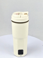 Hervidor de Agua Eléctrico Portátil de Viaje con 4 Ajustes Preestablecidos, Botella de Agua Adecuada para Leche, Café, Agua y Té