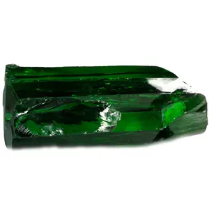 थोक फैक्टरी मूल्य कच्चे घन zirconia गहने बनाने के लिए किसी न किसी काटा हुआ emeralds