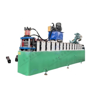 Máquina perfiladora de rollos para cercas de palisadas, Máquina perfiladora de rollos para cercas metálicas, Máquina perfiladora de cercas, Máquina perfiladora de rollos para cercas de palisadas - Product Image 1