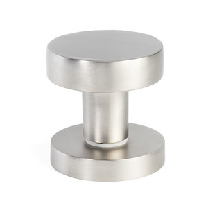 Runder Hebelgriff 53 Elio in Schwarz, satiniertem Nickel und mattem Schwarz - Product Image 2