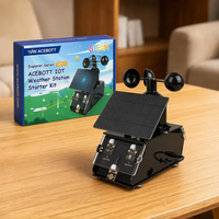Kits de démarrage pour station météo solaire ACEBOTT, kits éducatifs ESP32 IOT DIY programmables en Python, ensembles STEM pour enfants de 6 à 12 ans pour Arduino