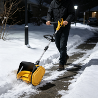 Pelle à neige sans fil 20V, souffleuse à neige électrique sans balais avec batterie et chargeur