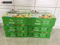 Boîtes en plastique pour légumes et fruits : asperges, raisins, okra, maïs – Boîtes en plastique ondulé