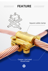 Câble de mise à la terre en <span class=keywords><strong>cuivre</strong></span> <span class=keywords><strong>nu</strong></span>, spécifications complètes de 25 mm² à 300 mm² - Product Image 2