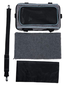 BSCI Factory Animais de estimação até 16 Lbs Soft-Sided Cat Bag Portadores Animais Travel Puppy Carry Como um brinquedo de tecido Pet Casa Cat Dog Carrier - Product Image 3