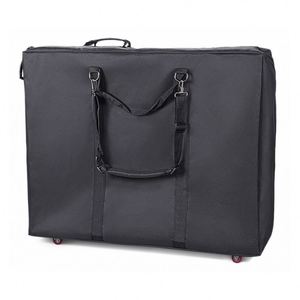Sac de transport pliable réglable pour table de massage, noir, certifié BSCI, vente en gros - Product Image 4