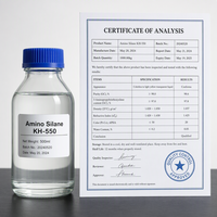 Amino Silane KH-550 CAS 919-30-2 3-Aminopropyltriethoxysilane Agent de Couplage pour la Promotion de l'Adhésion de la Résine Époxy