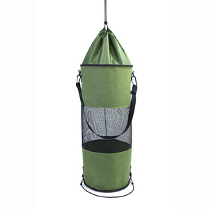 Sac de rangement pour déchets marins, type suspendu cylindrique, pour yacht, kayak, voyage, bleu, noir, kaki, vert militaire - Product Image 5