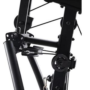 Manuel geri bacak egzersiz çoklu istasyon spor spor vücut geliştirme ekipmanları spor depolama raf tezgah presi Fitness adım aerobik spor - Product Image 3