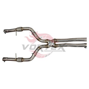 Silenciador con Válvula Vortex Quad Black Tip para Alfa Romeo Giulia 2.9 510CV, Acero Inoxidable, Sistema de Escape Deportivo Completo Catback - Product Image 3