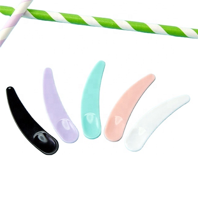 Высококачественная пластиковая Косметическая ложка LA001 для макияжа лица