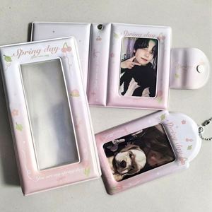 Vente en gros de porte-cartes photo PVC mini 4x6 personnalisés, nouveau design, album de collection pour Kpop, impression personnalisée, carte de vœux - Product Image 1