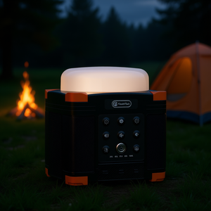 Enceinte Bluetooth portable Flashfish, batterie externe 56Wh, lampe de camping, son à 360 degrés, BT 5.0 - Product Image 2