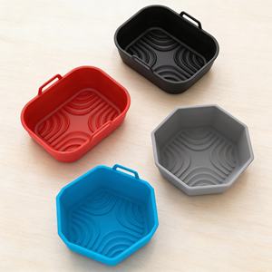 Revêtements en silicone pour friteuse à air de haute qualité avec logo personnalisé, antiadhésifs, faciles à nettoyer, pour boulangerie et accessoires de cuisine - Product Image 6