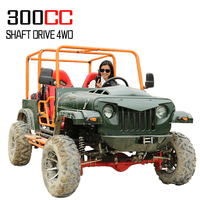 Quadricycle à essence 300CC à quatre roues motrices, UTV, ATV, voiturette de golf, buggy pour adultes