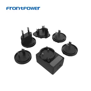 12W 5v1a 2a 2.4a 2.5a 5v3a interchangeable usb power adapter with UL CE GS SAA KC FCC PSE CCC approved