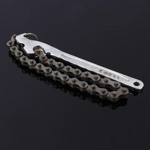 Llave de cadena para filtro, 12-22 mm, métrica, ajustable, con mordazas dentadas, herramienta profesional para reparación de automóviles - Product Image 5