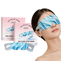 Ice Eye Patch Cool Feeling Gel Eye Mask Meredakan Kelelahan Kompres Dingin untuk Pendinginan Musim Panas