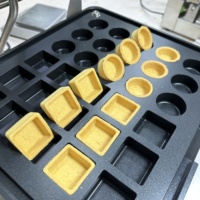 Machine commerciale de cuisson de gaufrettes et de fabrication de coques de tartelettes aux fruits pour tartelettes aux œufs, machine à presser les snacks