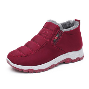 Commercio all'ingrosso da <span class=keywords><strong>uomo</strong></span> e donna Casual pelliccia da passeggio <span class=keywords><strong>scarpe</strong></span> invernali nere calde Unisex stivali da neve di grandi dimensioni - Product Image 2