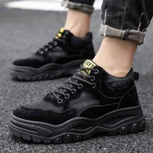 Venta al por Mayor de Botas de Tobillo Deportivas Retro Británicas Nuevas para Hombre, Forro de Malla de Cuero de Alta Calidad, Zapatos Cómodos de Moda - Product Image 6
