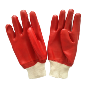 Gants de travail polyvalents imperméables en PVC lisse et enduit, taille S, modèle CE388, sécurité garantie, prix abordable - Product Image 3